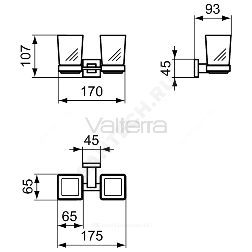 Стакан IOM Square Ideal Standard