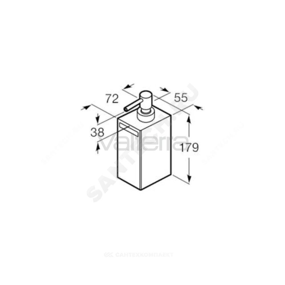 Диспенсер Rubik Roca