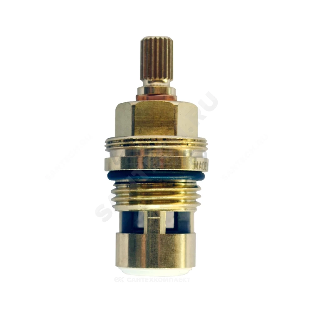 Кран-букса для смесителя керамическая резьба G 1/2" 20 шлицов Vidima