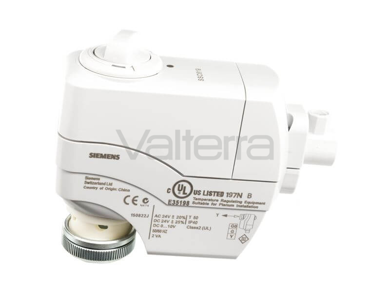 Электромоторный привод SSC..., IP40, Siemens