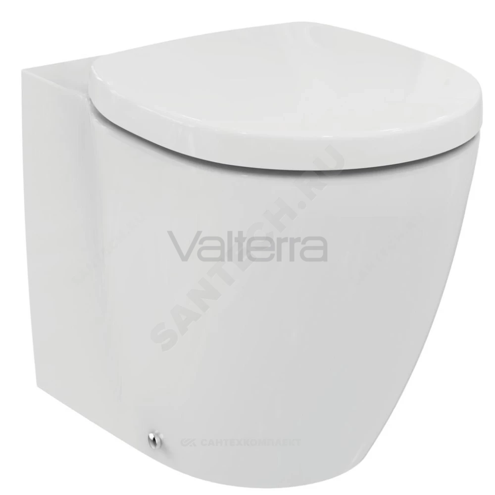 Унитаз приставной белый универсальный выпуск CONNECT AquaBlade Ideal Standard