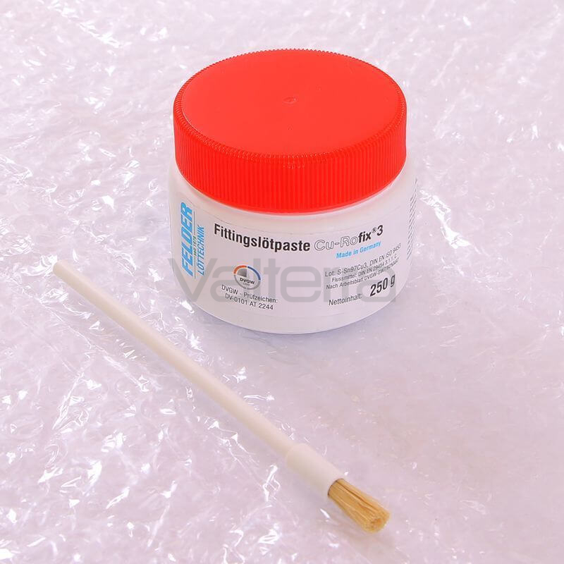 Флюс-паста с добавлением мягкого припоя Cu-Rofix®3 FELDER 250г