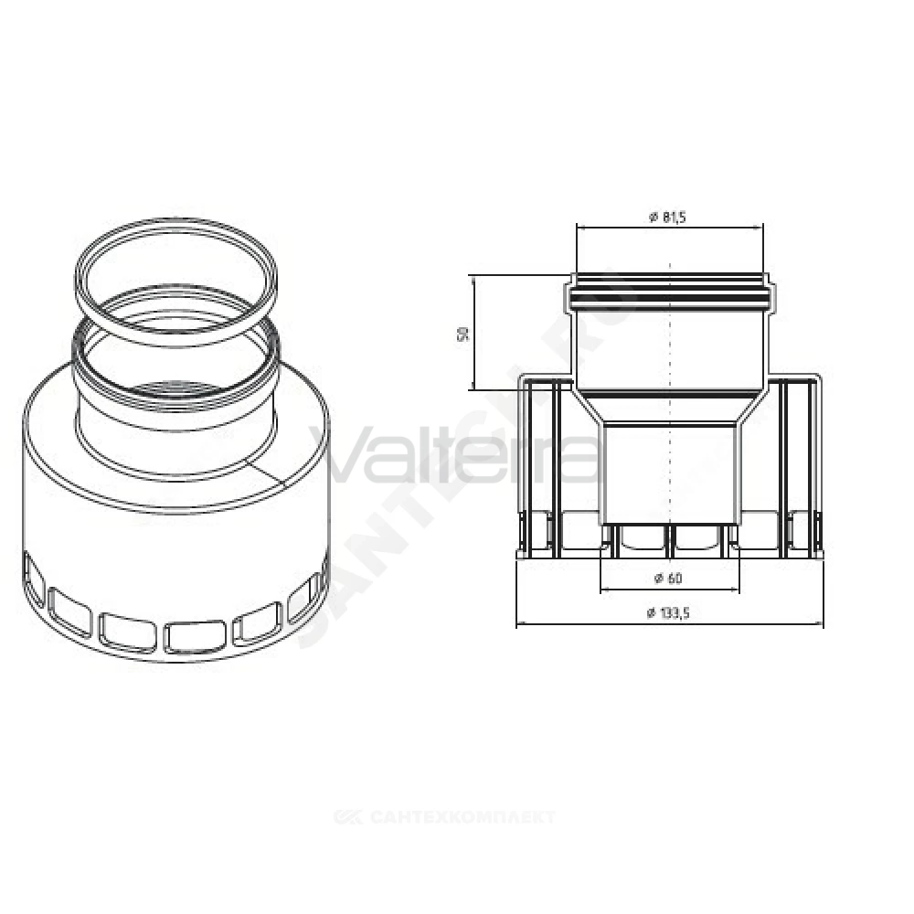 Адаптер Пантера/Гепард Protherm