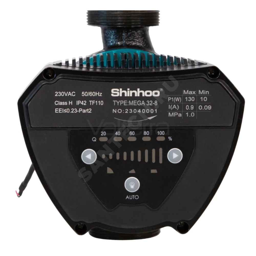 Насос циркуляционный с мокрым ротором MEGA Shinhoo