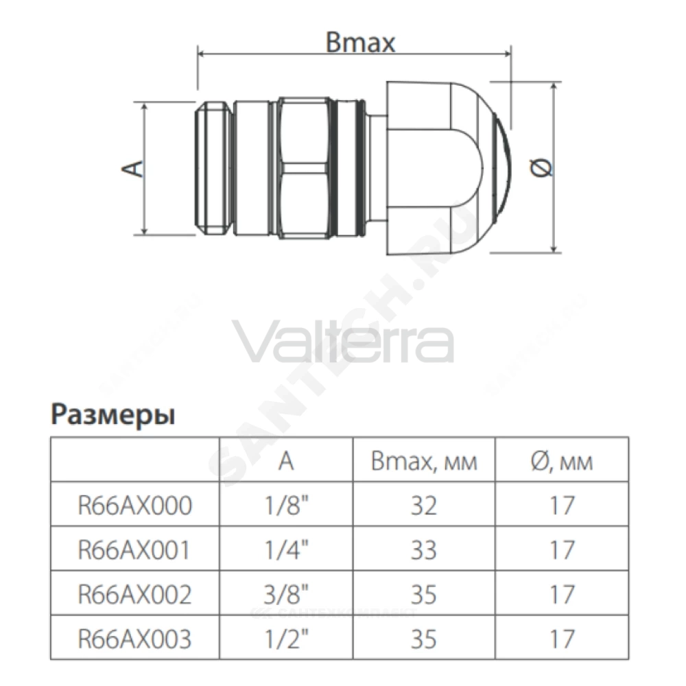 Кран Маевского с колпачком R66A НР латунь Giacomini