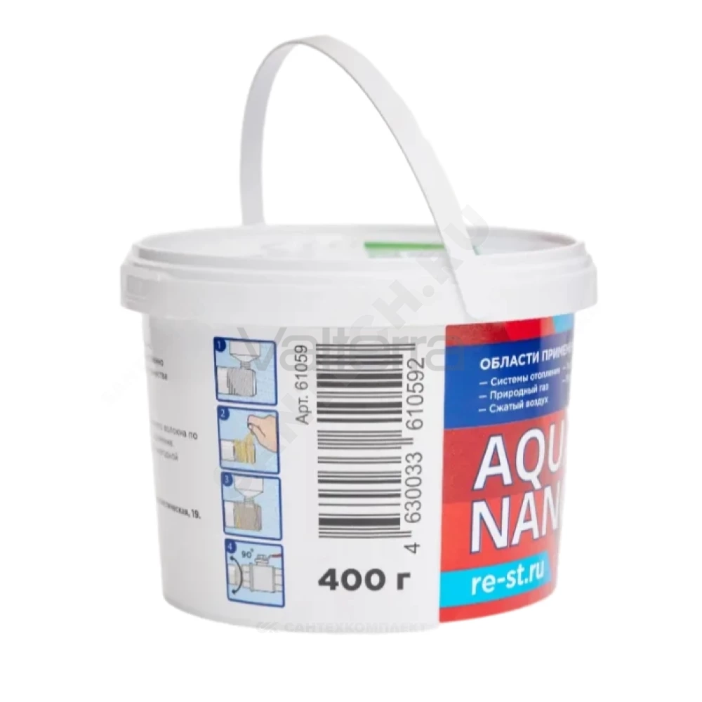 Паста для пропитки льна банка 400гр AQUAFLAX NANO
