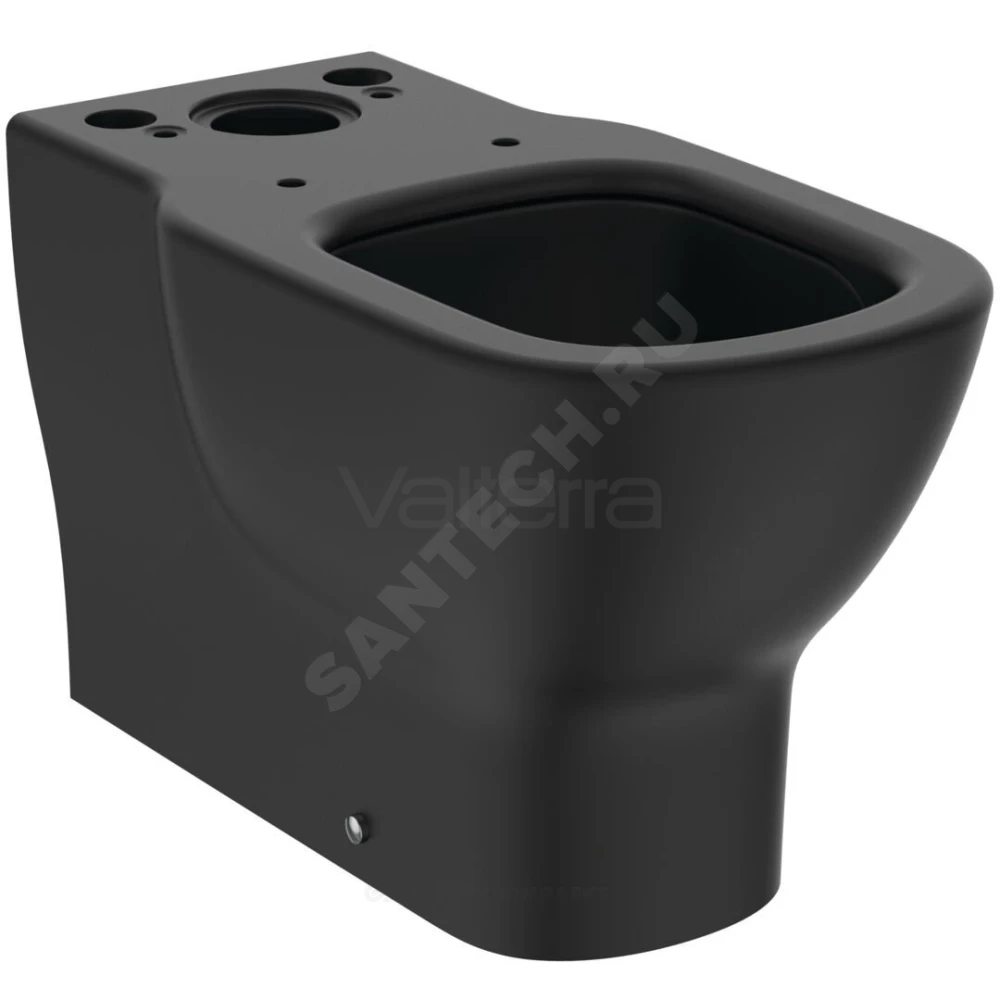 Чаша унитаза черный универсальный выпуск TESI AquaBlade Ideal Standard