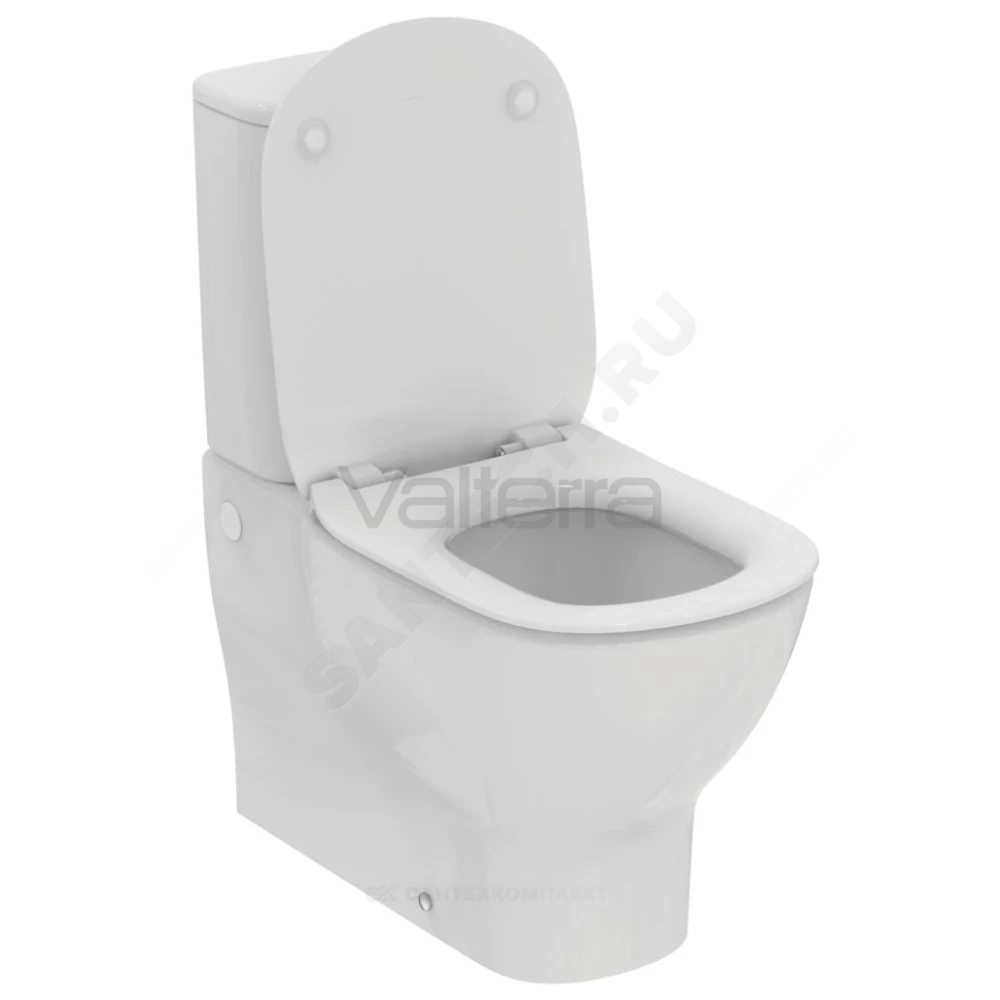 Унитаз-компакт горизонтальный выпуск TESI AquaBlade Ideal Standard