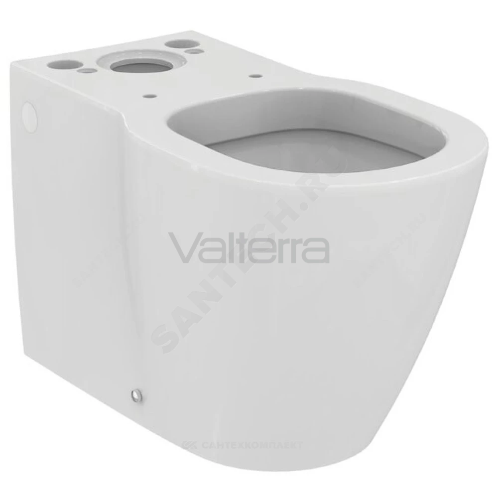Чаша унитаза белая горизонтальный выпуск CONNECT Ideal Standard