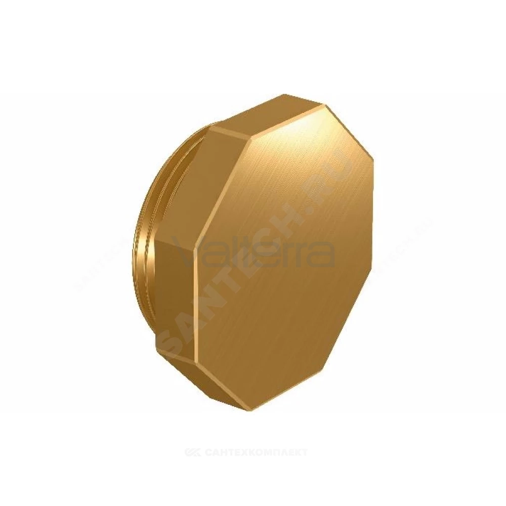 Заглушка для коллектора S/SH латунь Uni-C Uponor