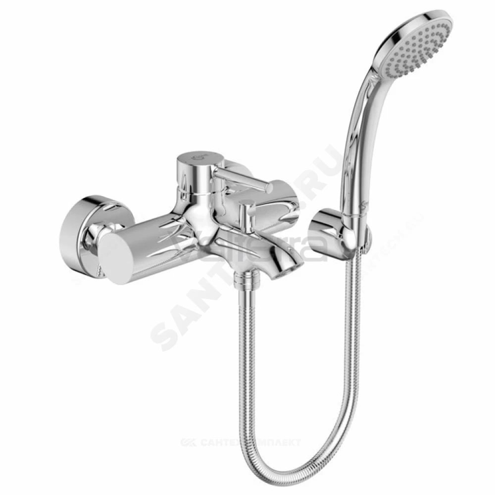 Смеситель для ванны с душем CERALINE одноручный Ideal Standard