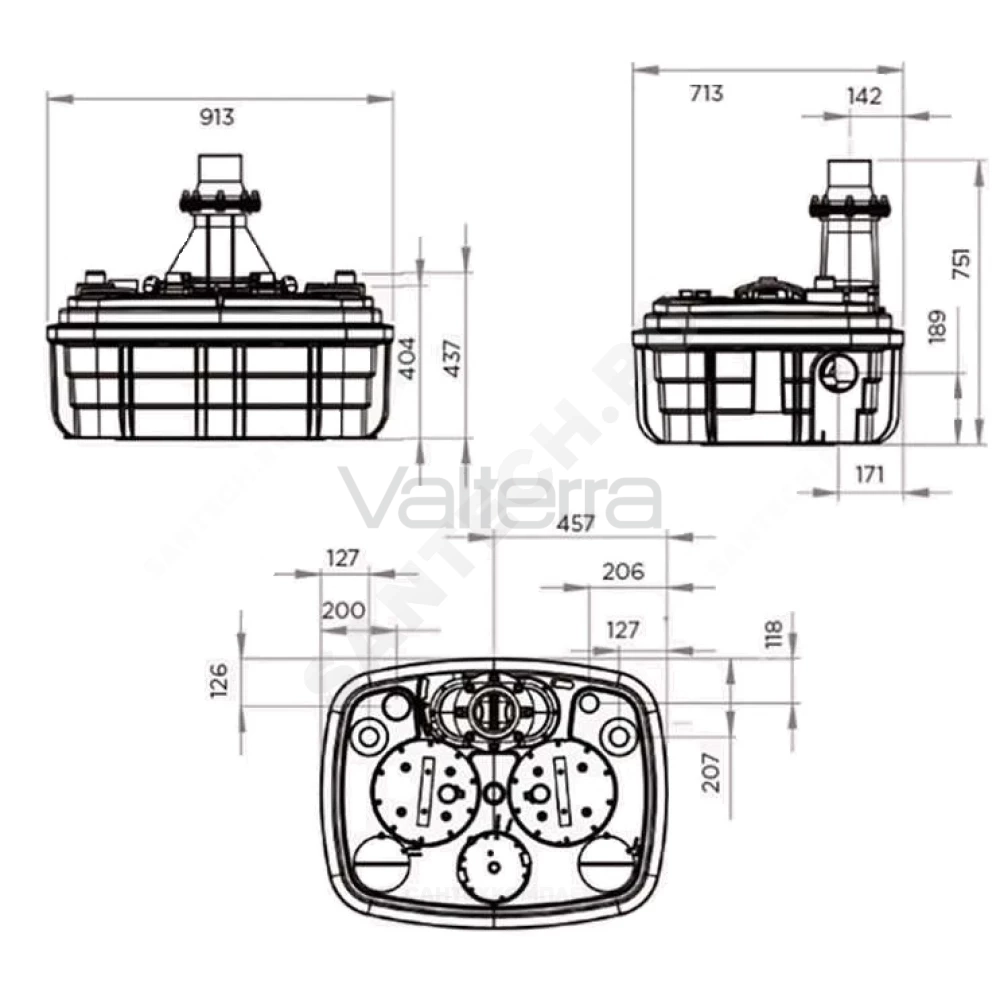 Установка насосная канализационная SANICUBIC 2 XL VX SFA