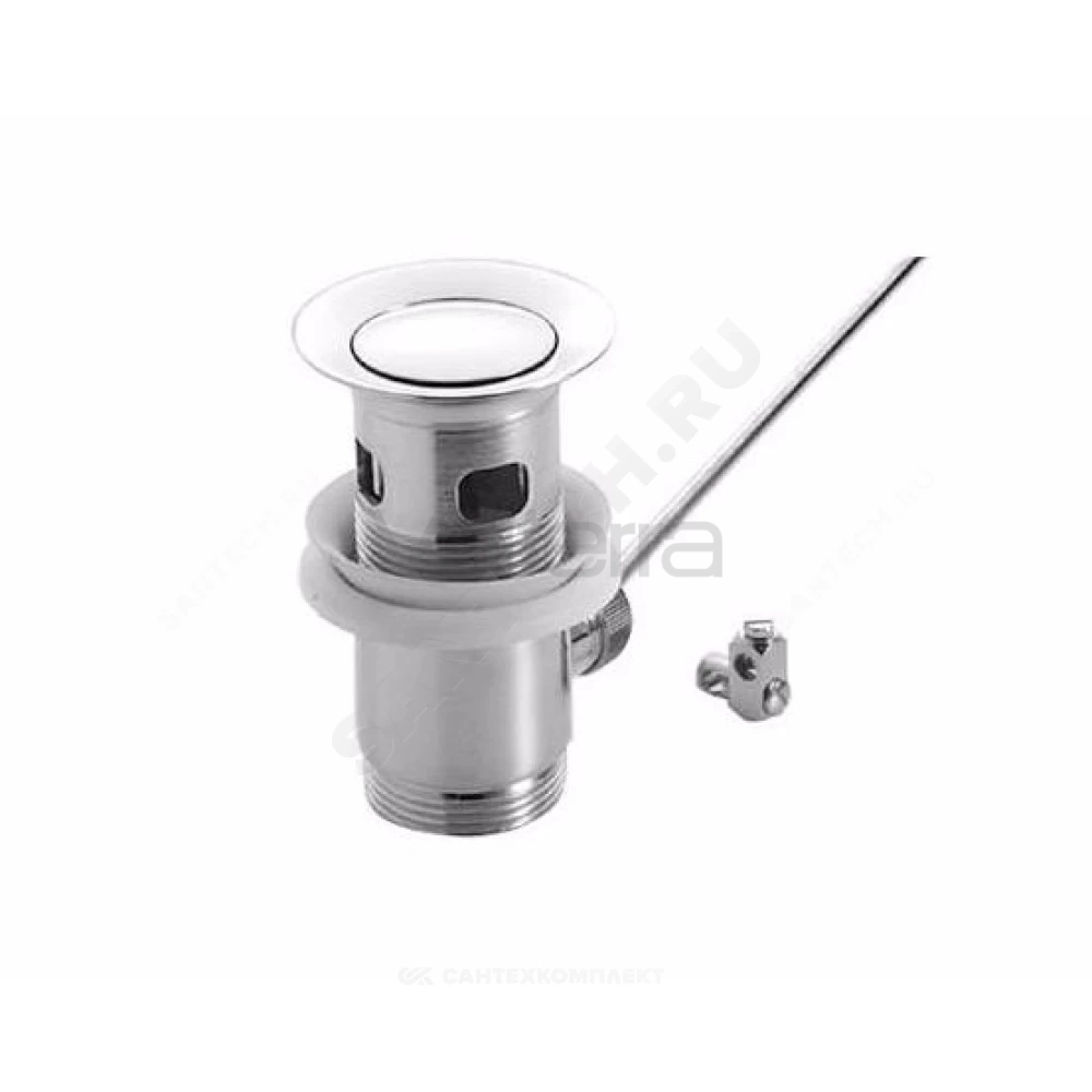 Клапан донный для умывальника с переливом слив с пробкой, рычажный Ideal Standard