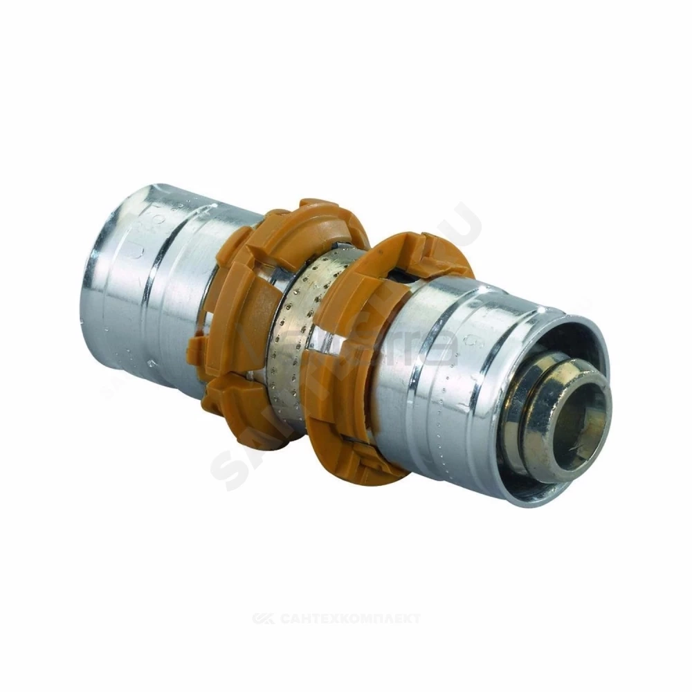 Муфта МП латунь пресс S-PRESS PLUS Uponor