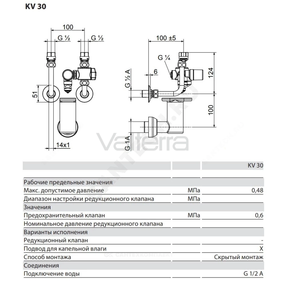 Группа безопасности водонагревателя для SH, HFA, SHZ, SHD Рср= 4.8бар Stiebel Eltron