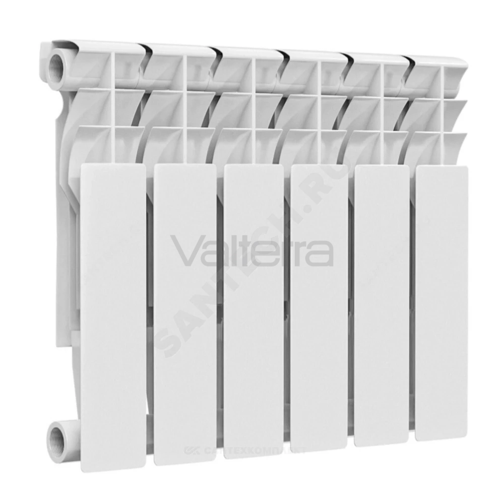 Радиатор секционный биметаллический Ultra Plus 350 RAL 9016 (белый) Ogint
