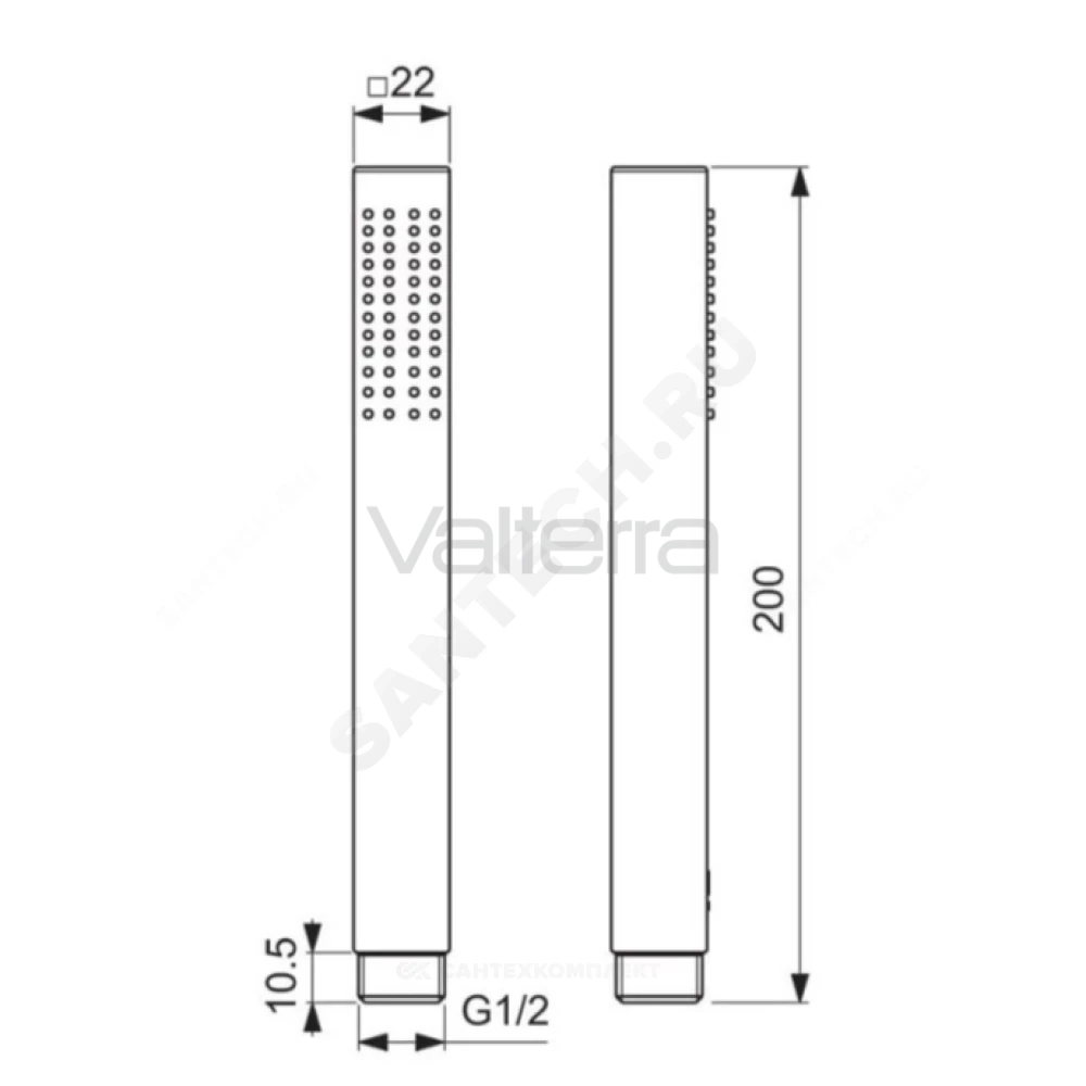 Лейка для душа IDEALRAIN Ideal Standard