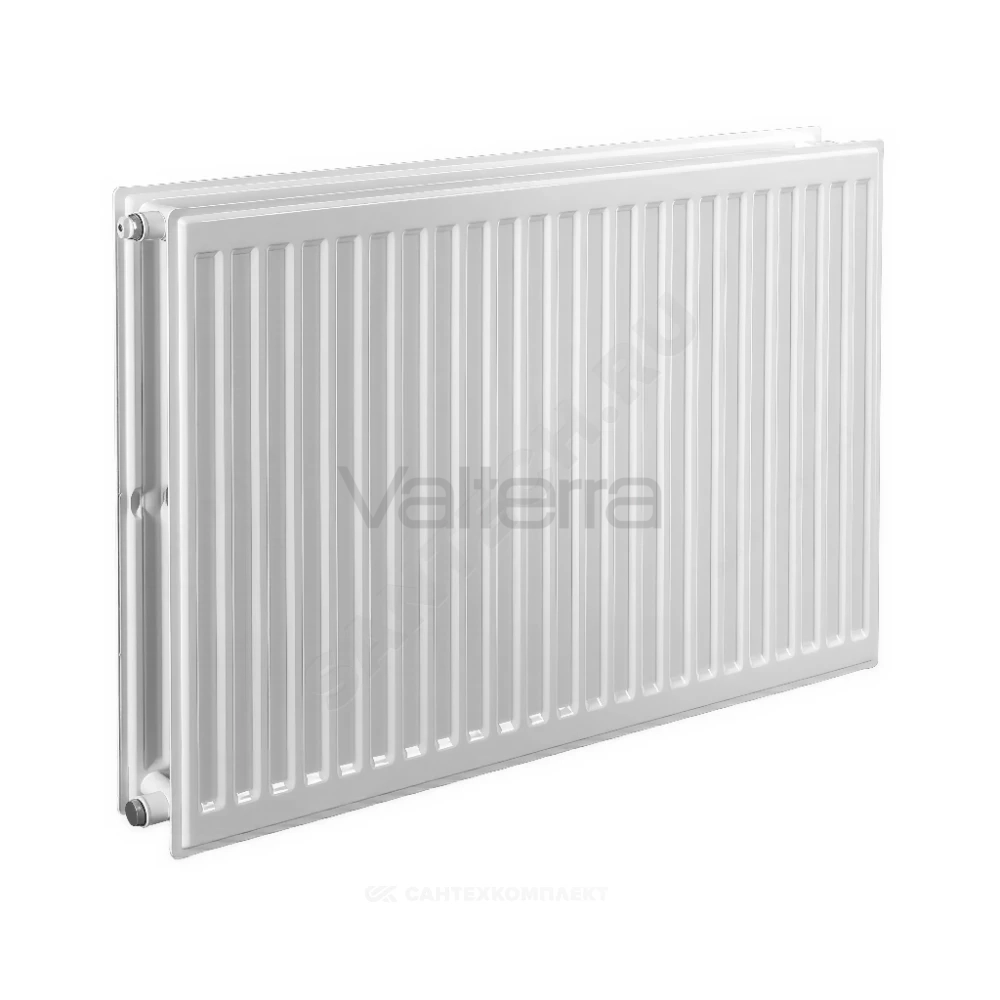Радиатор стальной панельный Hygiene Ventil Compact HVC тип 20 H=300мм ниж/п прав в комплекте кронштейн. встроенный вентиль, гигиенический RAL 9016 (белый) Heaton Plus