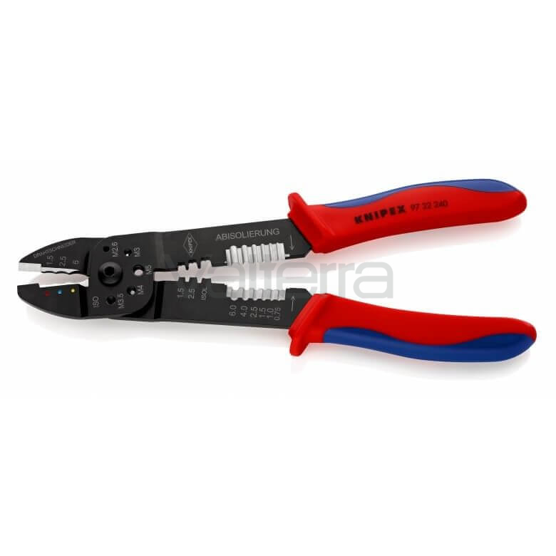 Клещи зажимные для опрессовки, KNIPEX