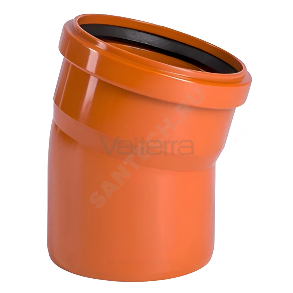 Отвод коричневый PP-B VALFEX