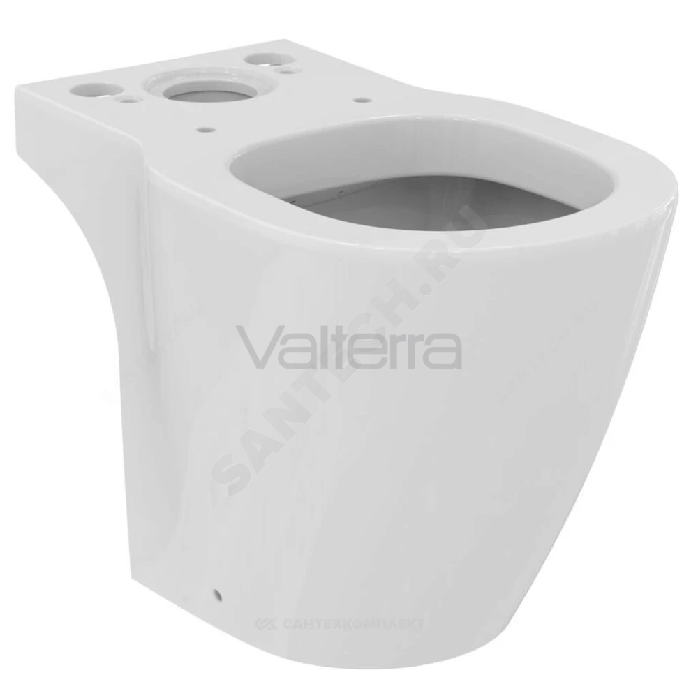 Чаша унитаза белая горизонтальный выпуск CONNECT SPACE Ideal Standard