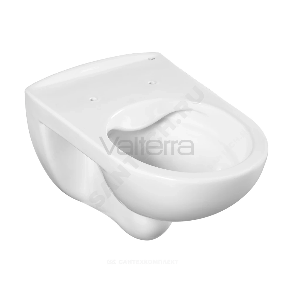 Комплект 3 в 1 инсталляция без кнопки смыва + унитаз подвесной Victoria Rimless Roca