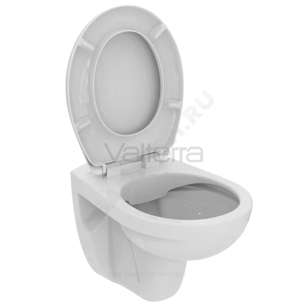 Унитаз подвесной горизонтальный выпуск EUROVIT Rimless Ideal Standard