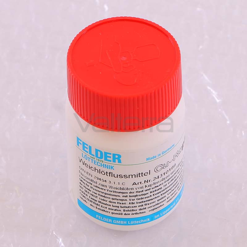 Флюс для мягкого припоя Cu-Roplus® в тюбике FELDER 70г