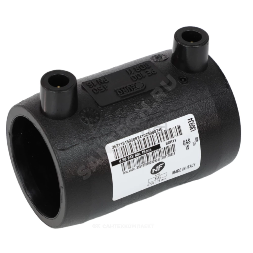 Муфта электросварная ПЭ100 SDR11 EUROSTANDARD