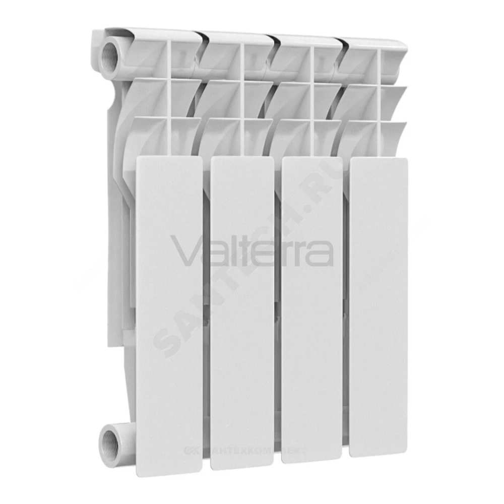 Радиатор секционный биметаллический Ultra Plus 350 RAL 9016 (белый) Ogint