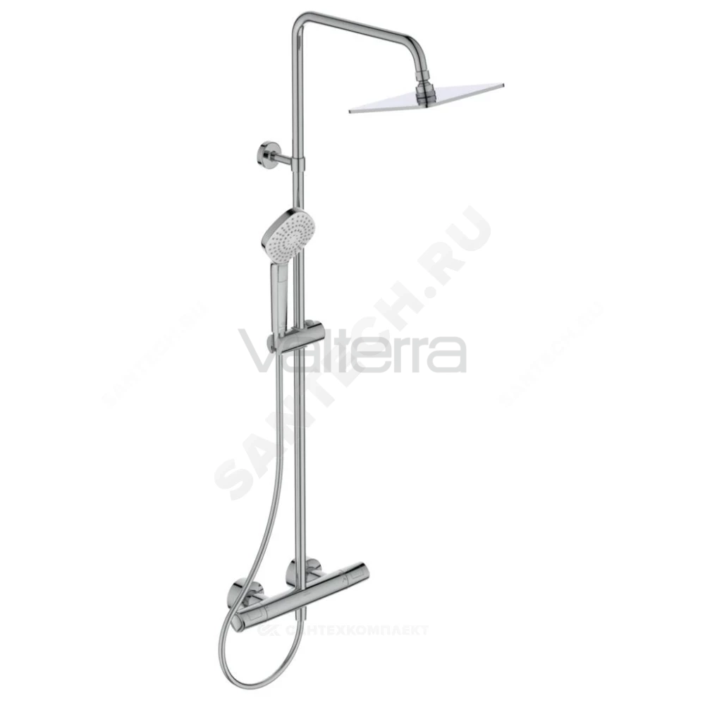 Система душевая CERATHERM T100 с термостатическим смесителем Ideal Standard