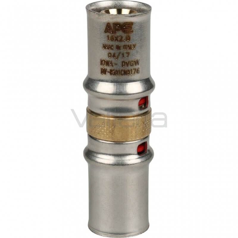 Муфта-пресс МП соединительная равнопроходная, тип SFP-0003, Stout
